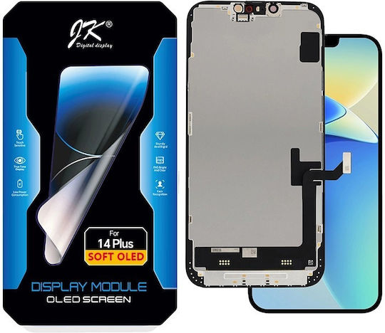 Οθόνη OLED με Μηχανισμό Αφής για iPhone 14 Plus (Μαύρο)