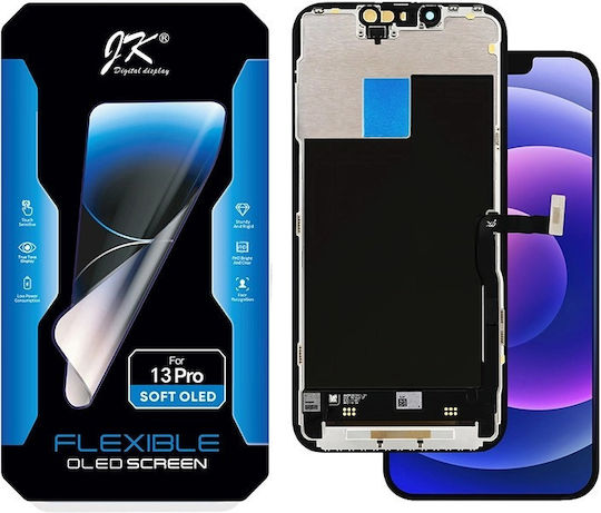 Ecran OLED cu mecanism tactil pentru iPhone 13 Pro Nokia 6.1 negru