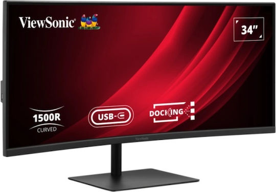 Viewsonic VG3419C-2 Ultrawide VA HDR Curved Monitor 34" QHD 3440x1440 with 3.5ms GTG Response Time