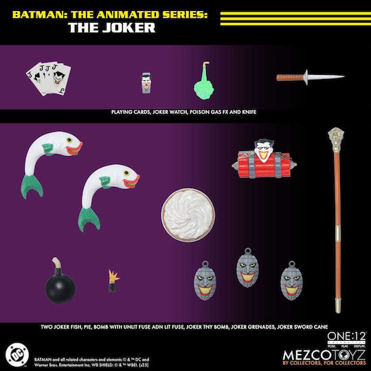 Batman Animated Series Action Figure 1/12 Joker 17 Cm