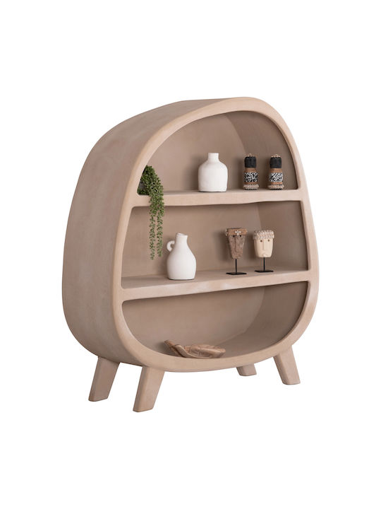 Bibliothek Santorini Coffee 120x38x133cm