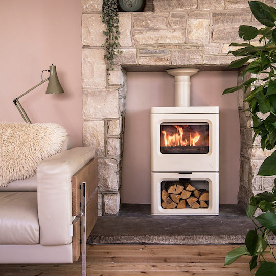 Charnwood Skye 5 Sobă pe Lemne Metalică 5kW Pewter