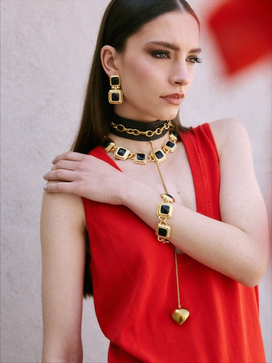 Kaleido La Femme Gold Plated Earrings