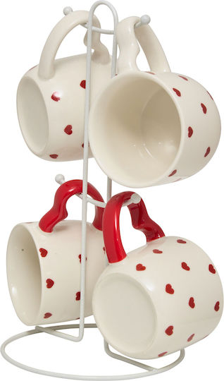 Κούπες 220ml Σταντ Σετ 4τμχ S-d Valentine 212106 Κούπες 220ml Σταντ Σετ 4τμχ S-d Valentine 212106