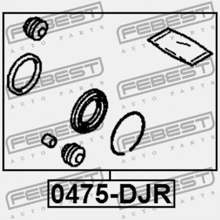 Kit Reparare Etrieri De Frână Partea Din Spate Mitsubishi Galant E55a/e75a 1992-1996 Mr129588