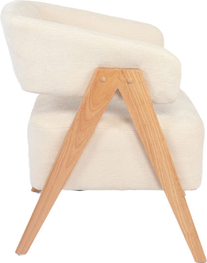 Πολυθρόνα Barton 67x66x74cm Μπεζ Πολυθρόνα Barton 67x66x74cm Μπεζ