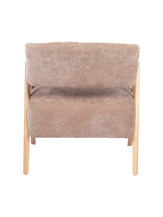 Barton Brown Armchair 67x66x74cm