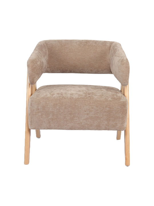 Barton Brown Armchair 67x66x74cm