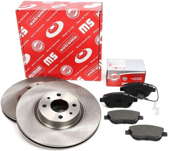 Σετ Δίσκων Τακακιών Φρένων Εμπρός Fiat Stilo Doblo Bravo Ii Linea 0986478786