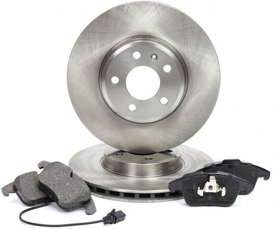Set Discuri Plăcuțe Frână Partea Din Față Audi A4 A5 8k0698151f