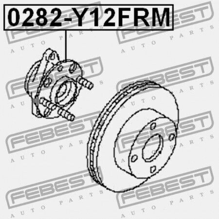 Nissan Tiida Jpn Марка C11 Предна Главина 2005.08-2012.06 Gl 40202-ed000