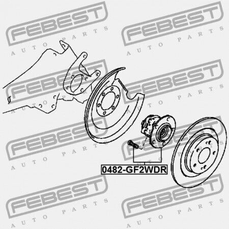Mitsubishi Asx Ga0 Πίσω Πλήμνη 2010.04-2013.01 Eur 3785a033