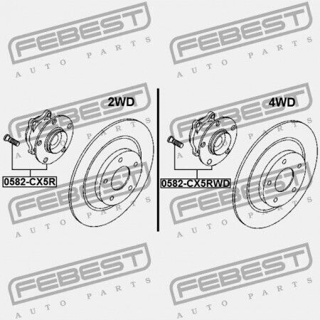 Punte Spate Mazda CX-5 KE 2011-2012 EU KD35-26-15XB