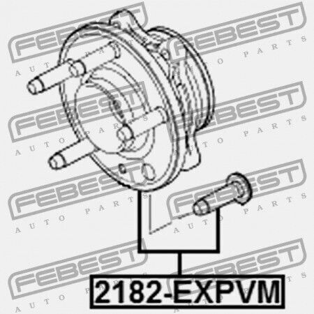 Febest Radlager Für Ford Entdecker