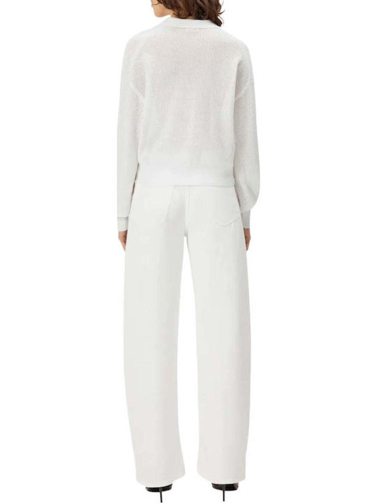 Women's Blouse Long Sleeve White