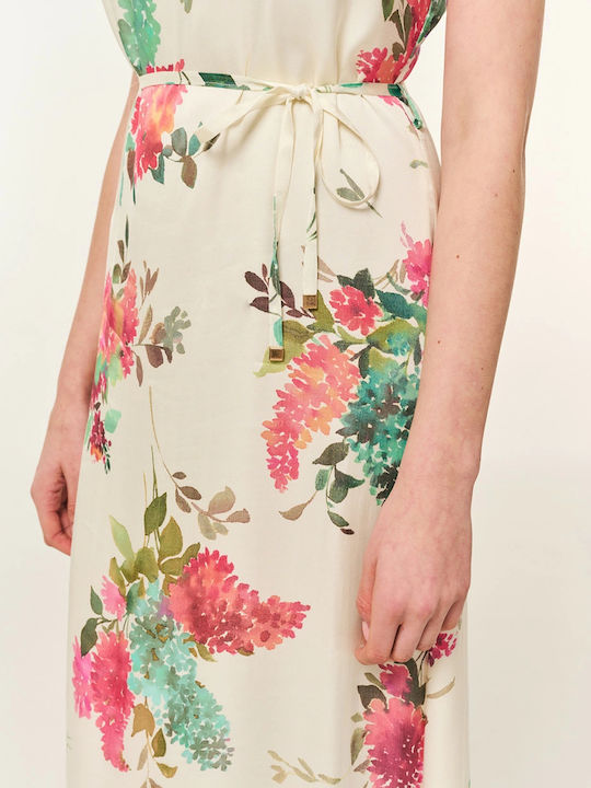 Sommer Maxi Blumen Kleid