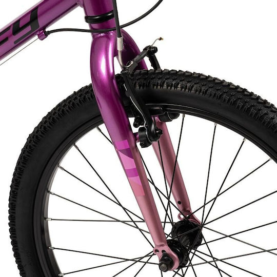 Huffy 20 Zoll Kinderfahrrad BMX mit Aluminiumrahmen Rosa