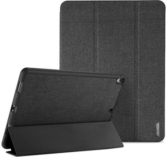 Tablet Case Dux Ducis Domo Series Horizontal Flip Magnetic TPU + PU Leatherette Triple Stand & Pen Holder iPad Pro 12.9 Inch 2017 Black