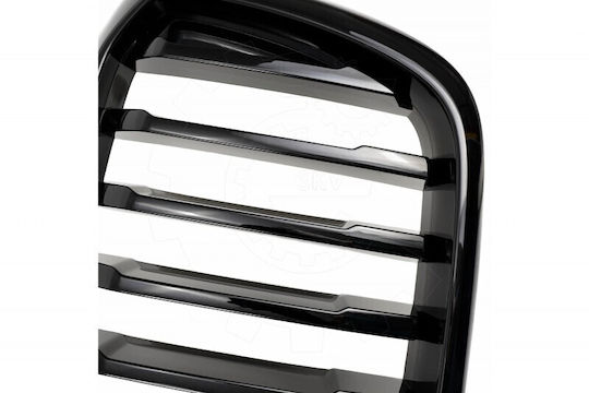 Mască Radiator BMW X3 G01 Facelift Completă Stângă Sau Dreaptă Grilă Simplă Neagră Lucioasă 51139881906