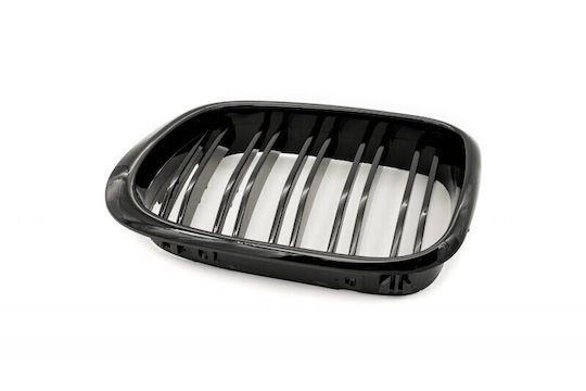 Kappe Für Motorabdeckung Doppelspur Schwarz Glänzend Für BMW 5 E39 51132497261