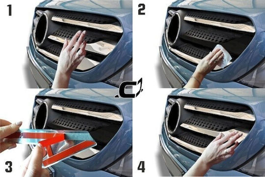 Mercedes-Benz Sprinter W906 2013-2018 Glossy Grille Inserts