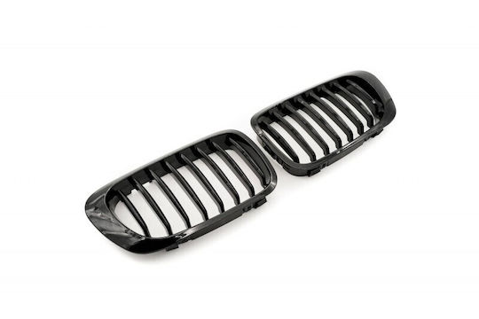 Pseudocapac Motor Cu O Singură Dungă Negru Lucios BMW 3 E46 Coupe 51138208683