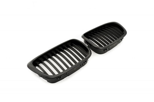 Kappe Für Motorabdeckung Monostripes Schwarz Matt Für BMW 5 E39 51132497261