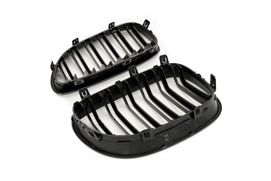 Double Black Matte Engine Cover for BMW 5 E60