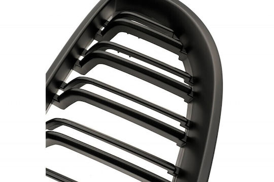 Double Black Matte Engine Cover for BMW 5 E60