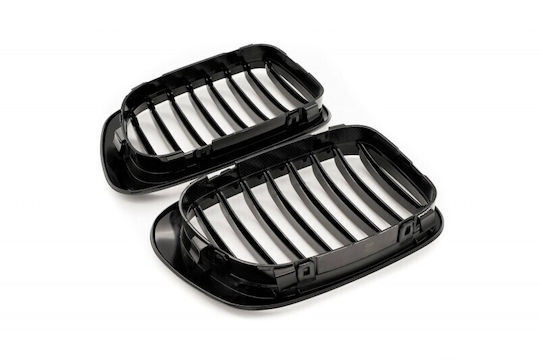 Pseudocapac Motor Cu O Singură Dungă Negru Lucios BMW 3 E46 Coupe 51138208683