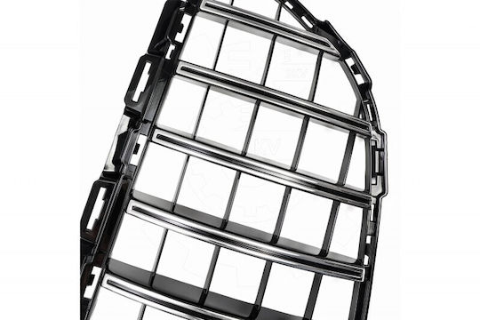 Gtr Radiator Mask Silver Position Camera for Mercedes C-Class W205 Facelift 2019-Present