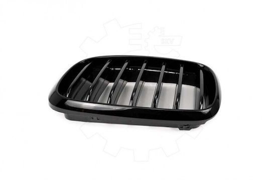 Mască Radiator BMW X5 F15 Set Stângă Sau Dreaptă Bandă Unică Neagră Lucioasă 51712334708