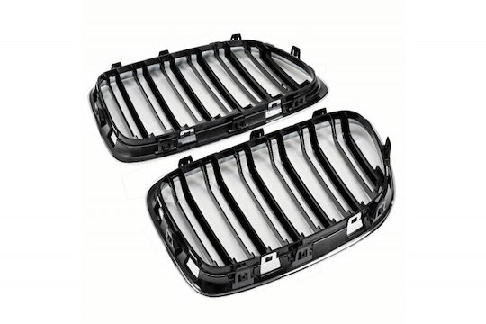 Full Set Radiator Mask Left or Right Single Chrome Strip for BMW X1 E84