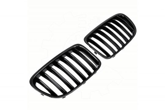 Full Radiator Mask Left or Right Single Black Glossy Bmw X1 E84