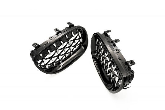 Capot Motor Diamant Negru Lucios Argintiu BMW 5 E60 51712155447
