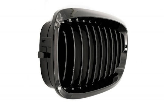 Falsă Acoperire Capotă Motor Bandă Unică Neagră Lucioasă BMW 3 E46 Facelift Coupe 51137064317