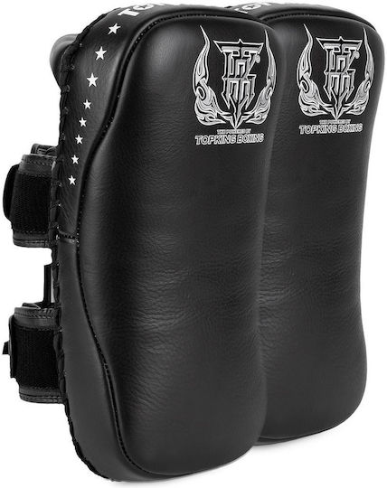 Top King Boxing Kampfsportziele Hand Polze Tkn 2Stücke Schwarze