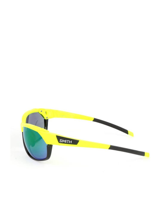 Smith Optics Overdrive N Ανδρικά Γυαλιά Ηλίου με Πράσινο Κοκκάλινο Σκελετό και Πράσινο Φακό 4CW/X8
