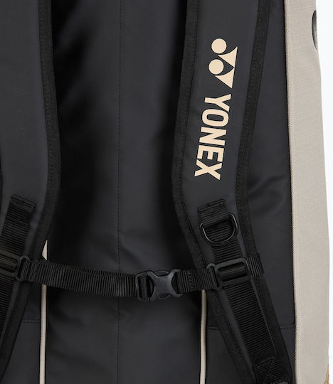 Yonex Schulter-/Handtasche Tennis 9 Schläger Beiges