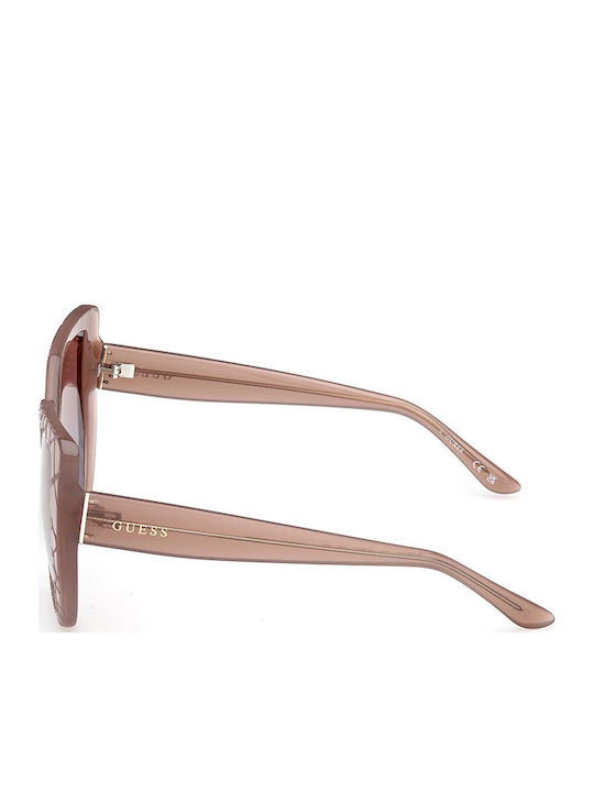 Guess Ochelari De Soare Pentru Femei Cu Ramă Neagră Din Plastic Și Lentile Degrade GU00153 57F