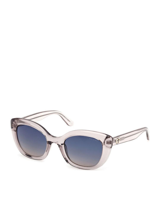 Guess Guess Women's Sunglasses with Black Horn-Rimmed Frame and Blue Gradient Lenses GU00196 20W