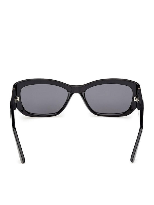 Guess Ochelari De Soare Pentru Femei Cu Ramă Neagră Din Plastic Și Lentile Gri GU00253 01A