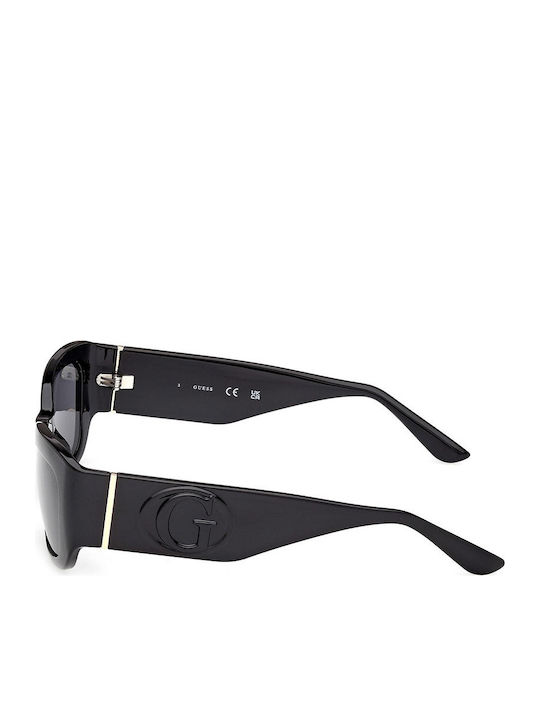 Guess Ochelari De Soare Pentru Femei Cu Ramă Neagră Din Plastic Și Lentile Gri GU00253 01A