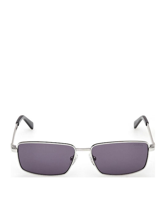 Guess Unisex Ochelari de soare cu Argintiu Cadru și Argintiu Oglindă Lentilă GU00273 10Y