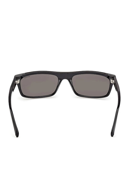 Guess Ochelari De Soare Unisex Cu Ramă Neagră Din Plastic Și Lentile Gri GU00276 01A