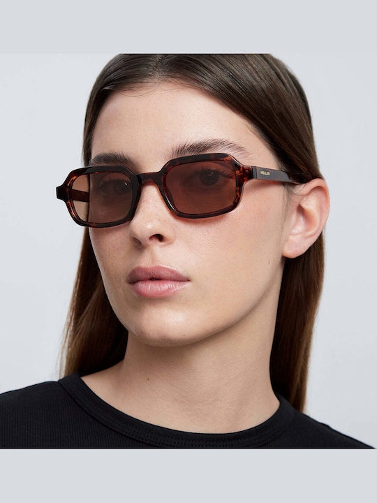 Meller Dotia Unisex Γυαλιά Ηλίου με Κοκκάλινο Σκελετό Tigris Brown Polarized
