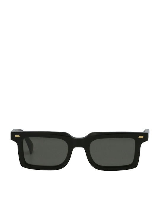 Gast Rare Unisex Sunglasses with Black Frame and Black Lens RRR30136