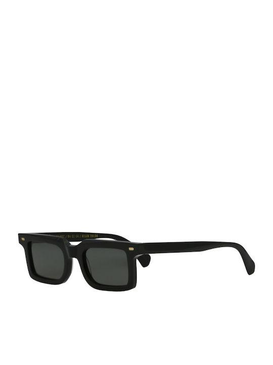 Gast Rare Unisex Sunglasses with Black Frame and Black Lens RRR30136