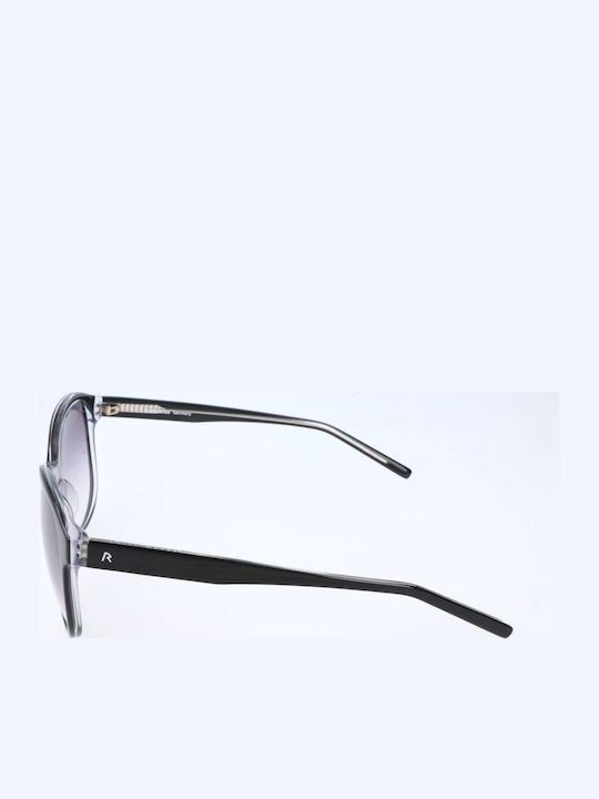 Rodenstock Unisex Sunglasses with Black Frame and Gray Lens R3266 A