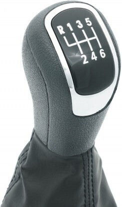Skoda Octavia and Yeti Shift Knobs with Covers Black Chrome